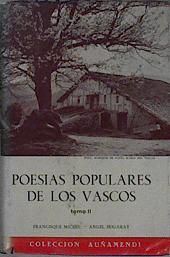 Imagen del vendedor de Poesias populares de los Vascos ; tomo II a la venta por Almacen de los Libros Olvidados
