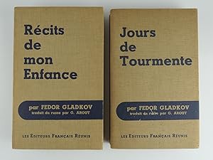 Bild des Verkufers fr Chronique de la fin du sicle. En 2 volumes. Rcits de mon Enfance. Jours de Tourmente. zum Verkauf von Librairie Christian Chaboud