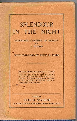 Splendour in the Night. Recording A Glimpse of Reality