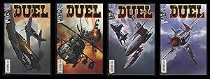 Image du vendeur pour Duel Comic Set 0-1-2-3 Aerial Dogfights WW2 War Fighter Jets Helicopter Gunships mis en vente par CollectibleEntertainment