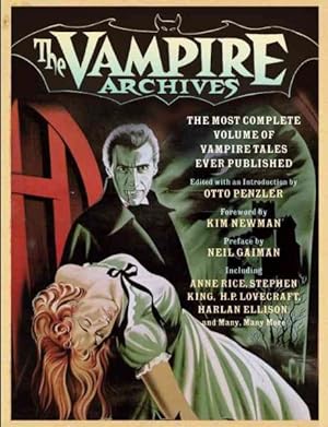 Imagen del vendedor de Vampire Archives : The Most Complete Volume of Vampire Tales Ever Published a la venta por GreatBookPrices