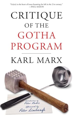 Imagen del vendedor de Critique of the Gotha Program a la venta por GreatBookPrices