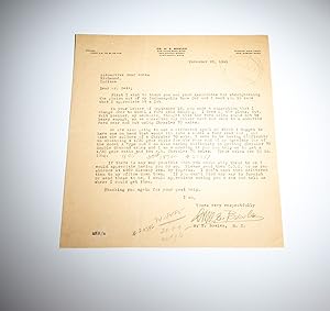 Letter from M.E. Bowles