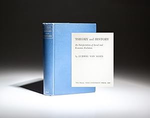 Bild des Verkufers fr Theory and History; An Interpretation of Social and Economic Evolution zum Verkauf von The First Edition Rare Books, LLC