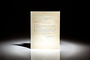 A.S. Duesenberg Letter