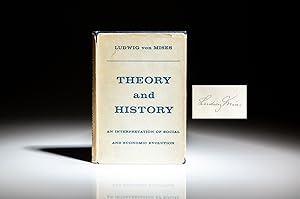 Bild des Verkufers fr Theory and History; An Interpretation of Social and Economic Evolution zum Verkauf von The First Edition Rare Books, LLC