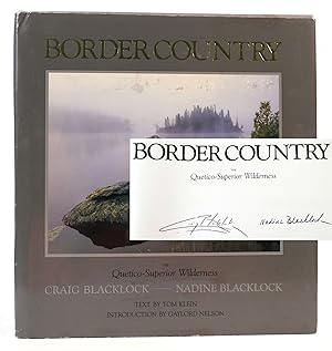 Seller image for BORDER COUNTRY SIGNED for sale by Rare Book Cellar