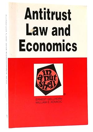 Seller image for ANTITRUST LAW AND ECONOMICS IN A NUTSHELL for sale by Rare Book Cellar