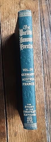 Seller image for The World's Famous Events Vol. 4 Germany, Austria, France for sale by Grandma Betty's Books