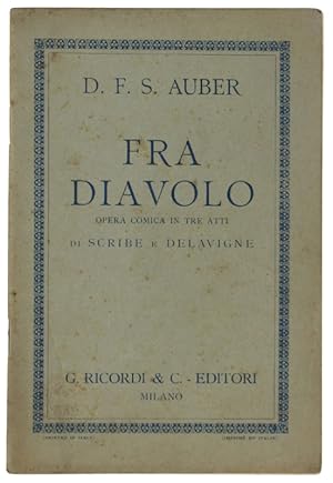 Seller image for FRA DIAVOLO.: for sale by Bergoglio Libri d'Epoca