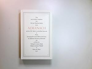 Almanach auf das 500. Jahr der universitas litterarum in Mainz : d. neue weissrote Ungeheuer oder...