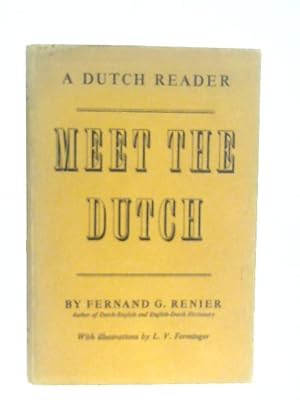 Image du vendeur pour Meet The Dutch! mis en vente par World of Rare Books