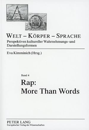 Bild des Verkufers fr Rap: More Than Words zum Verkauf von BuchWeltWeit Ludwig Meier e.K.