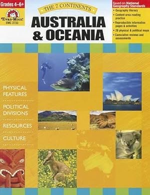 Seller image for 7 Continents: Australia and Oceania, Grade 4 - 6 Teacher Resource (Paperback) for sale by CitiRetail