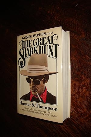 Seller image for The Great Shark Hunt (first printing) Gonzo Papers, Vol. 1 for sale by Medium Rare Books
