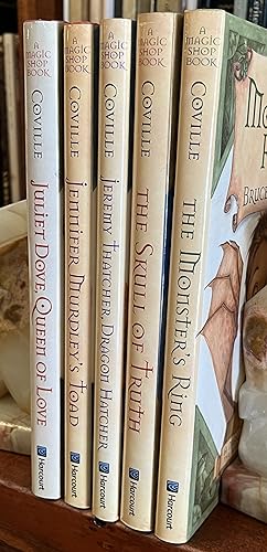 Seller image for Magic Shop Books, 5 Volume Set: The Monster's Ring; Jeremy Thatcher, Dragon Hatcher; Jennifer Murdley's Toad; the Skull of Truth; Juliet Dove, Queen of Love for sale by DogStar Books