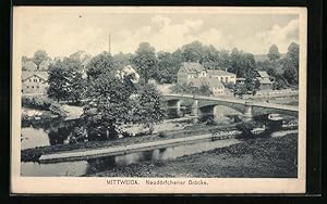 Ansichtskarte Mittweida, Neudörfchener Brücke