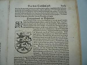 Schwaben,Allgäu,Schwarzwald,anno 1570, Cosmographia,24 Seiten, Sebastian Muenster --Auszug; insge...