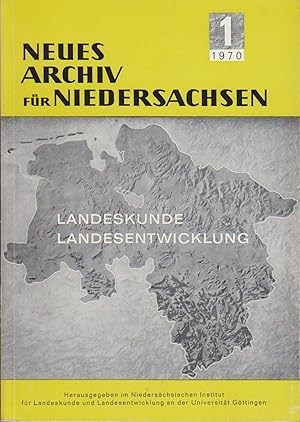 Neues Archiv für Niedersachsen. Band 19. 1970. (4 Hefte) Statistik. Landesplanung. Landeskunde.