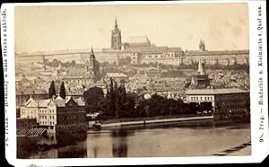 Foto Praha Prag, Hradschin und Kleinseite vom Quai aus - Foto: F. Fridrich, Prag