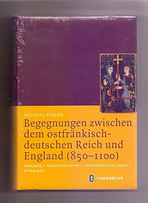 Bild des Verkufers fr Begegnungen zwischen dem ostfrnkisch-deutschen Reich und England (850 - 1100) : Kontakte - Konstellationen - Funktionalisierungen - Wirkungen. Mittelalter-Forschungen ; Bd. 39 zum Verkauf von Die Wortfreunde - Antiquariat Wirthwein Matthias Wirthwein