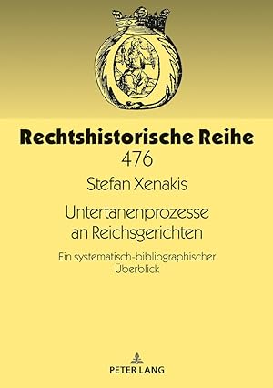 Seller image for Untertanenprozesse an Reichsgerichten for sale by moluna
