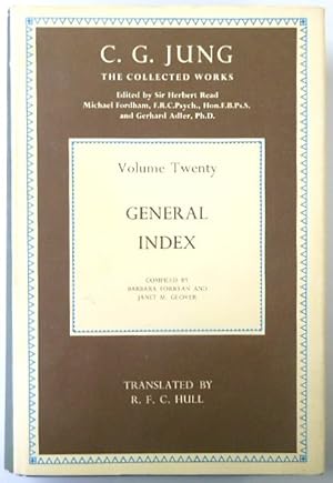 Imagen del vendedor de General Index: The Collected Works of C. G Jung Volume Twenty a la venta por PsychoBabel & Skoob Books