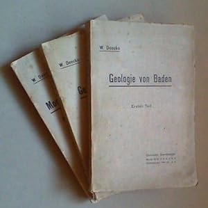 Geologie von Baden. 3 Bde.