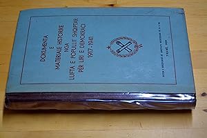 Seller image for Dokumenta e materiale historike nga lufta e popullit shqiptar per liri e demokraci 1917 - 1941 for sale by HALCYON BOOKS