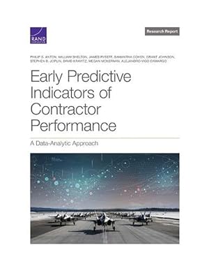Seller image for Early Predictive Indicators of Contractor Performance: A Data-Analytic Approach (Paperback) for sale by Grand Eagle Retail