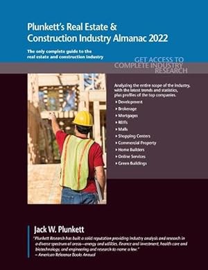Seller image for Plunkett's Real Estate & Construction Industry Almanac 2022 (Paperback) for sale by Grand Eagle Retail