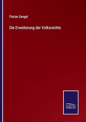 Immagine del venditore per Erweiterung Der Volksrechte (Paperback) venduto da Grand Eagle Retail