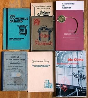 Der Prometheus Gasherd, WMF Siko Kochbuch, Bosch Küchenmaschine (mit Rezepten), Hilfsbuch für den...
