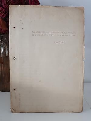 [DOCUMENTO MECANUSCRITO]. Plan General de las Obras Necesarias para la Mejora de la Ría del Guada...