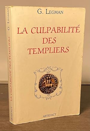 Bild des Verkufers fr La Culpabilite Des Templiers zum Verkauf von San Francisco Book Company