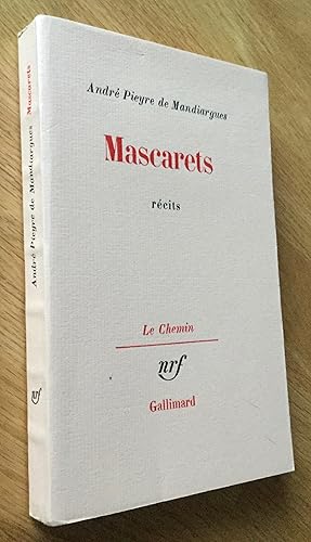 Mascarets. Récits.Je