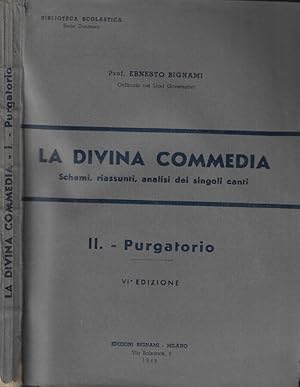 Bild des Verkufers fr La divina commedia II. Purgatorio Schemi, riassunti, analisi dei singoli canti zum Verkauf von Biblioteca di Babele