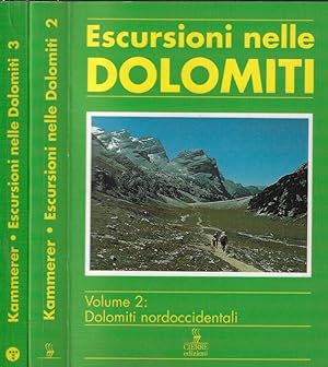 Bild des Verkufers fr Escursioni nelle Dolomiti Vol. 2-3 zum Verkauf von Biblioteca di Babele
