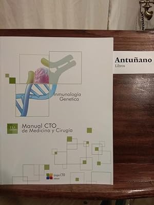 Seller image for Manual CTO de Medicina y Ciruga. Inmunologa Gentica for sale by Libros Antuano