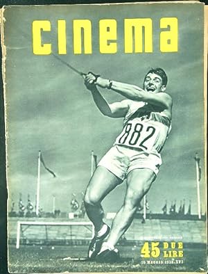 Cinema Fascicolo 45 / 10 Maggio 1938