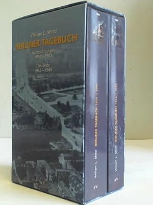 Berliner Tagebuch: Aufzeichnungen 1934-1941/Das Ende 1944-1945. 2 Bände im Schuber