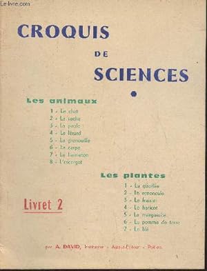 Seller image for Croquis de sciences - livret 2 for sale by Le-Livre