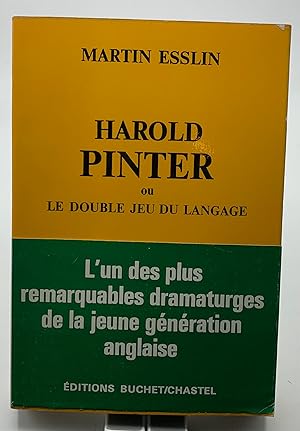 Seller image for Harold Pinter ou le double jeu de langage for sale by Lioudalivre