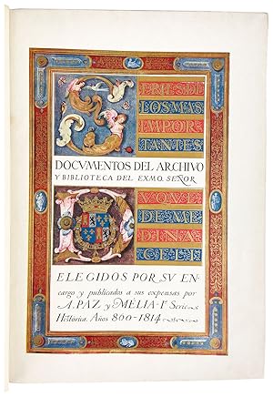 Series de los Mas Importantes Documentos del Archivo y Biblioteca del Exmo. Señor Duque de Medina...