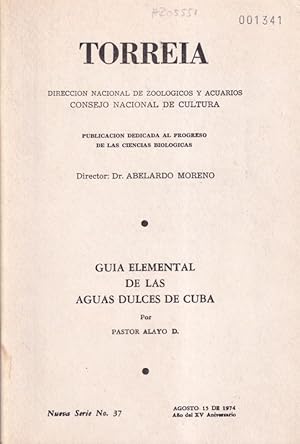 Guia Elemental de las Aguas Dulces de Cuba