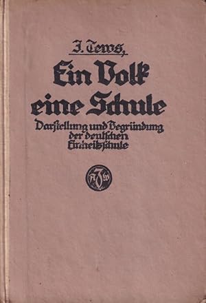 Seller image for Ein Volk - eine Schule for sale by Clivia Mueller