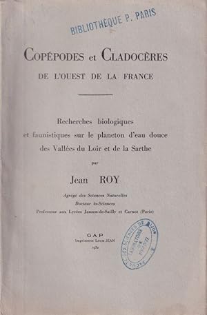 Copépodes et Cladocères de l'ouest de la France