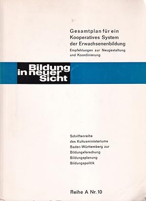 Seller image for Gesamtplan fr ein Kooperatives System der Erwachsenenbildung for sale by Clivia Mueller