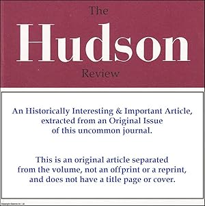 Seller image for The Other Stratford. An original article from The Hudson Review, 1996. for sale by Cosmo Books