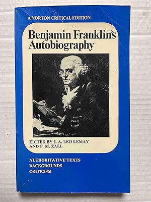 Imagen del vendedor de Benjamin Franklin's Autobiography (Norton Critical Editions) a la venta por Jake's Place Books